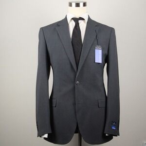 Nautica Mens Blazer Jacket 40L Charcoal‎ E121872